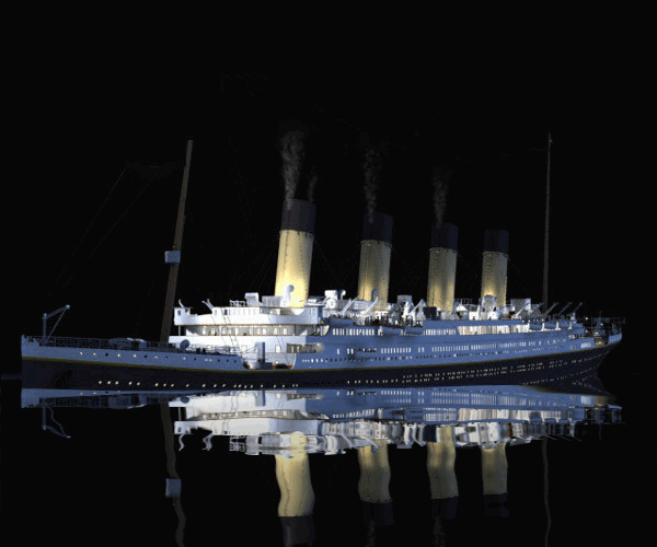 Image result for the Titanic GIF