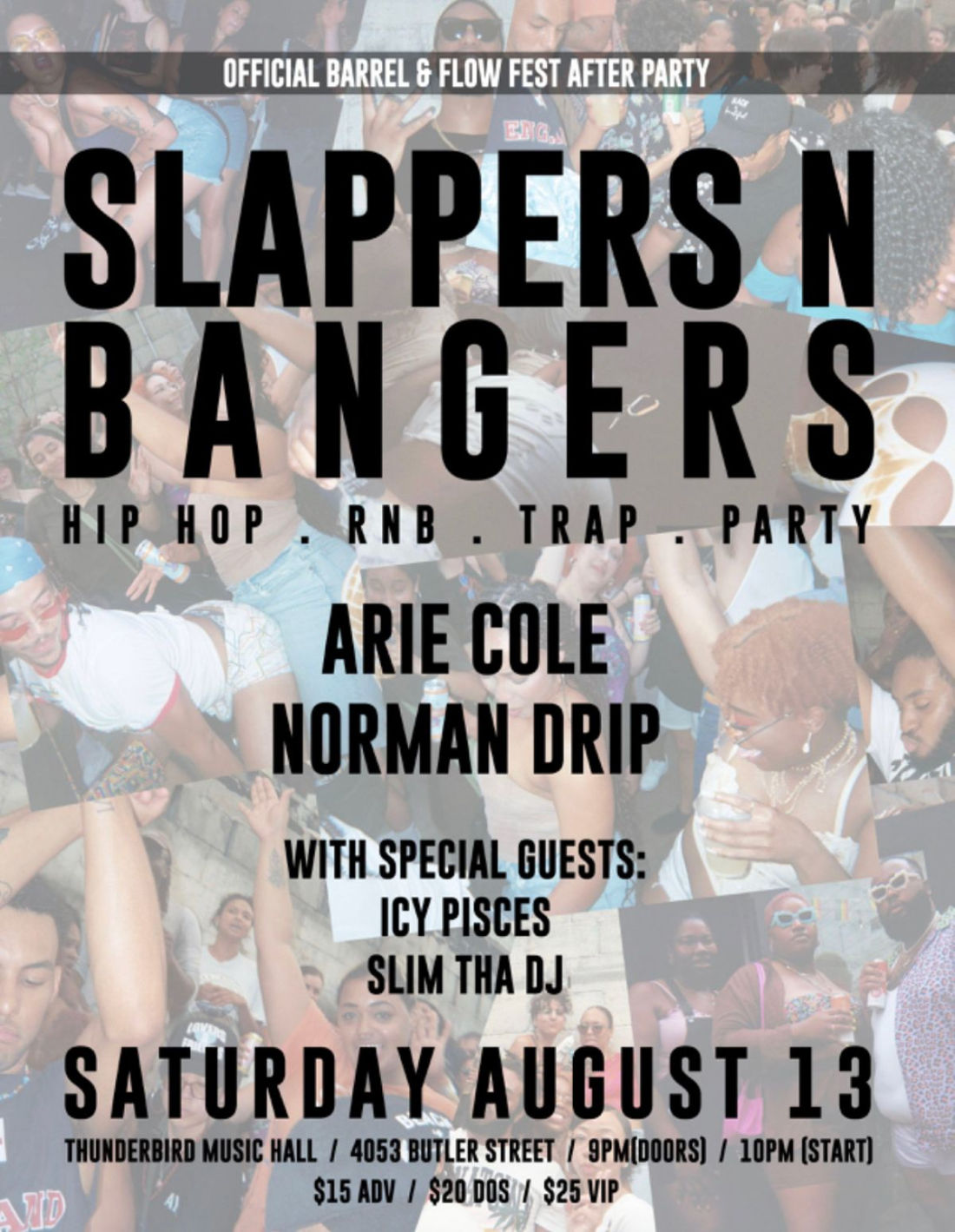 Slappers N Bangers: Barrel and Flow Afterparty