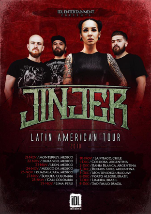 JINJER Announce All Details Of Upcoming 5-Track EP Micro!	- Music Video For "Sparta" Unveiled!