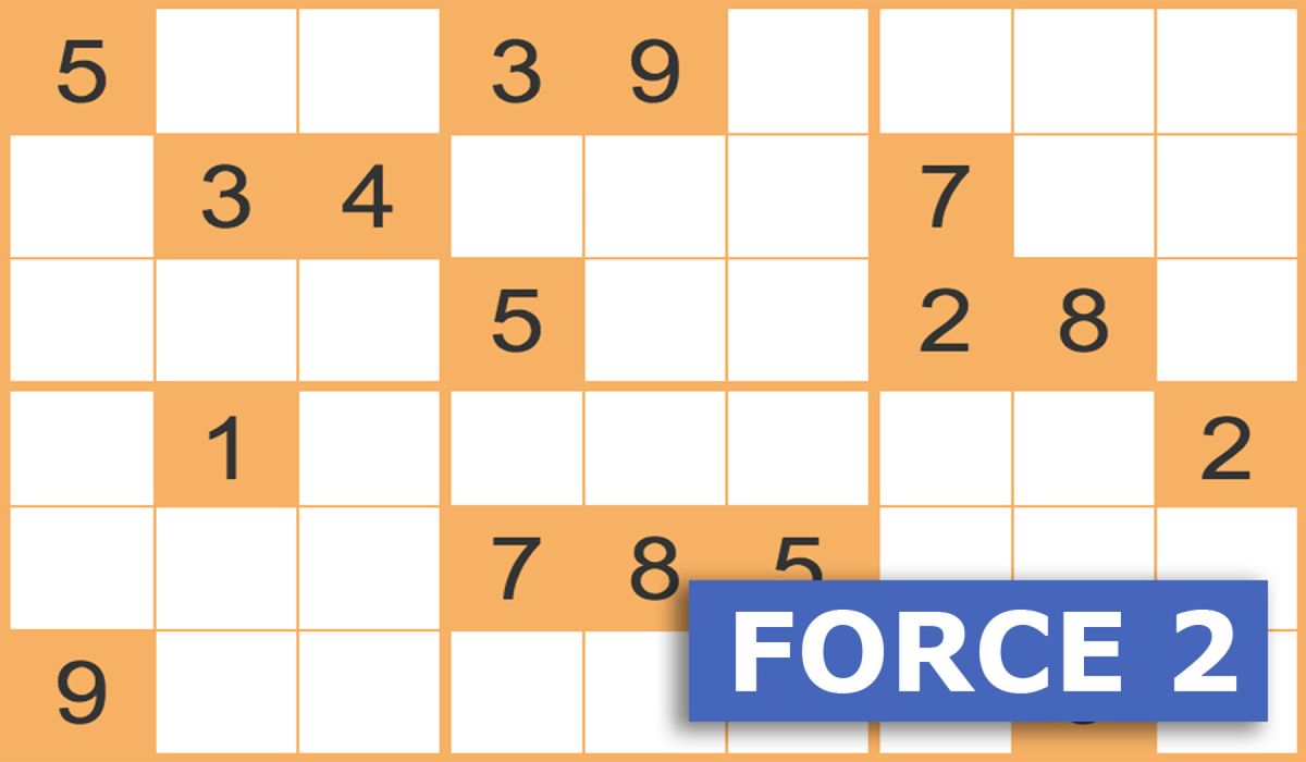 Sudoku gratuits - Force 2 - 29 septembre 2022