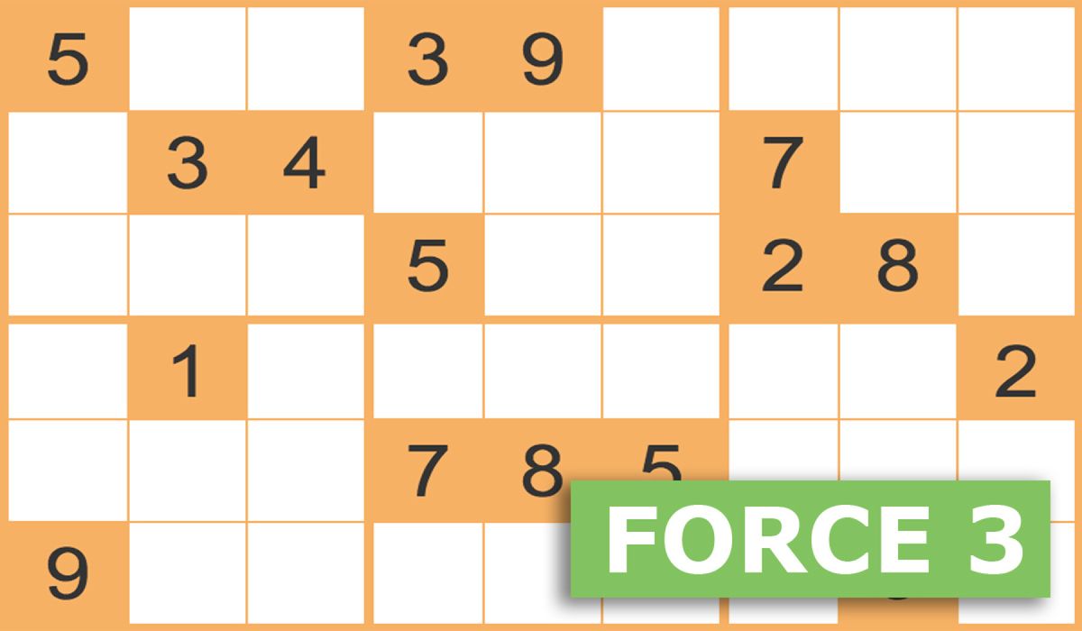 Sudoku gratuits - Force 3 - 30 septembre 2022