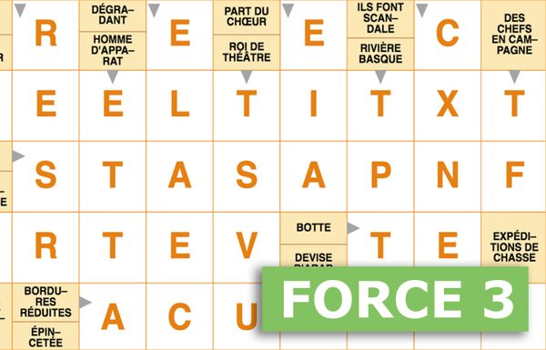 ifléchés gratuits - Force 3 - 30 septembre 2023 Grille n°576