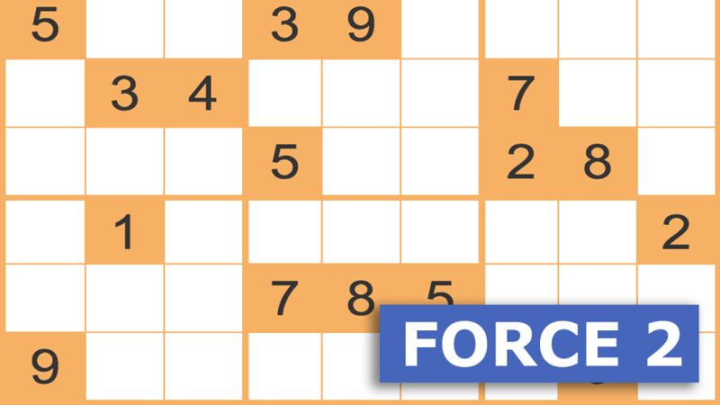 Sudoku gratuits - Force 2 - 29 novembre 2022 Grille n°1060