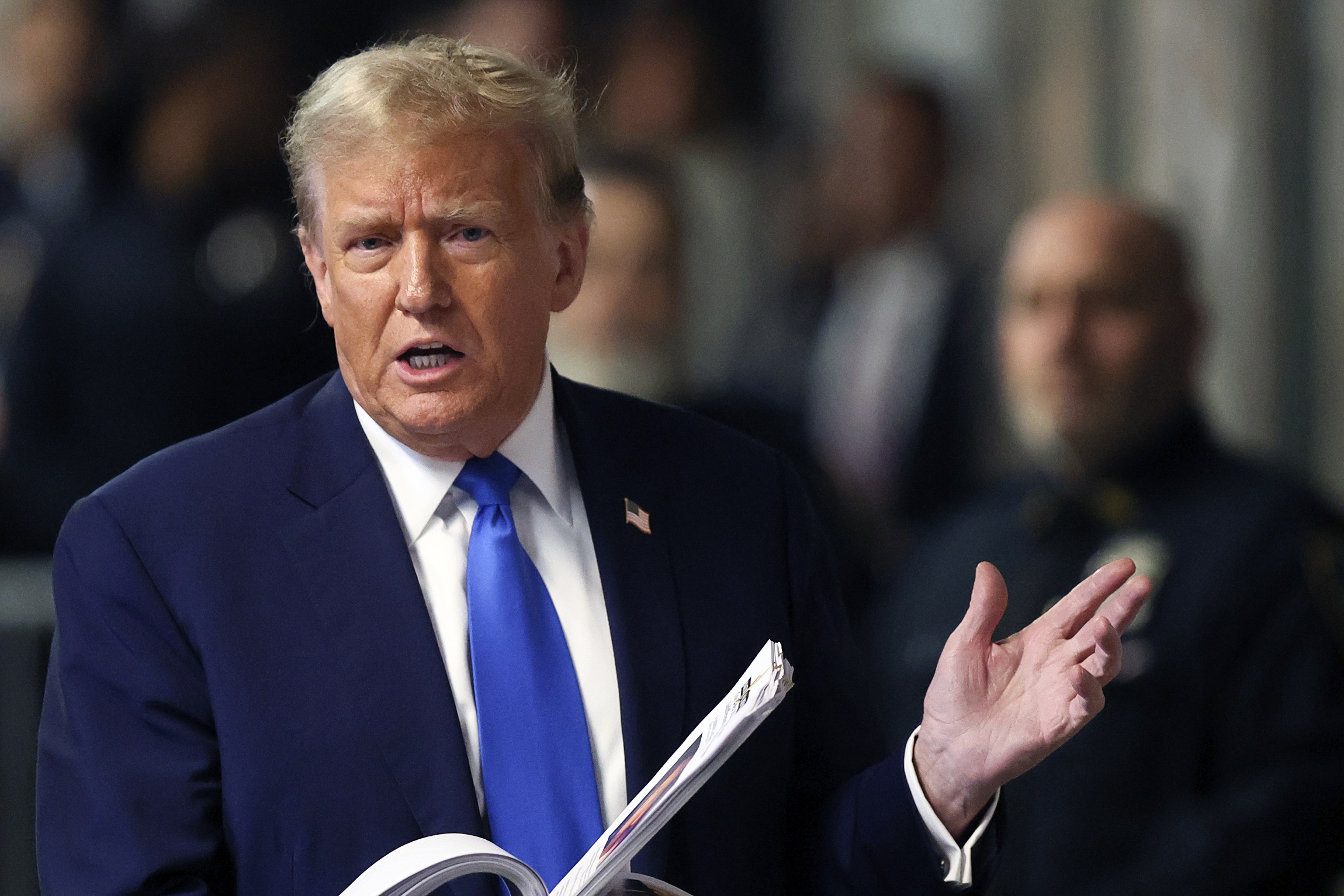 Trump New York Trial Makes Headway as Full Jury Seated