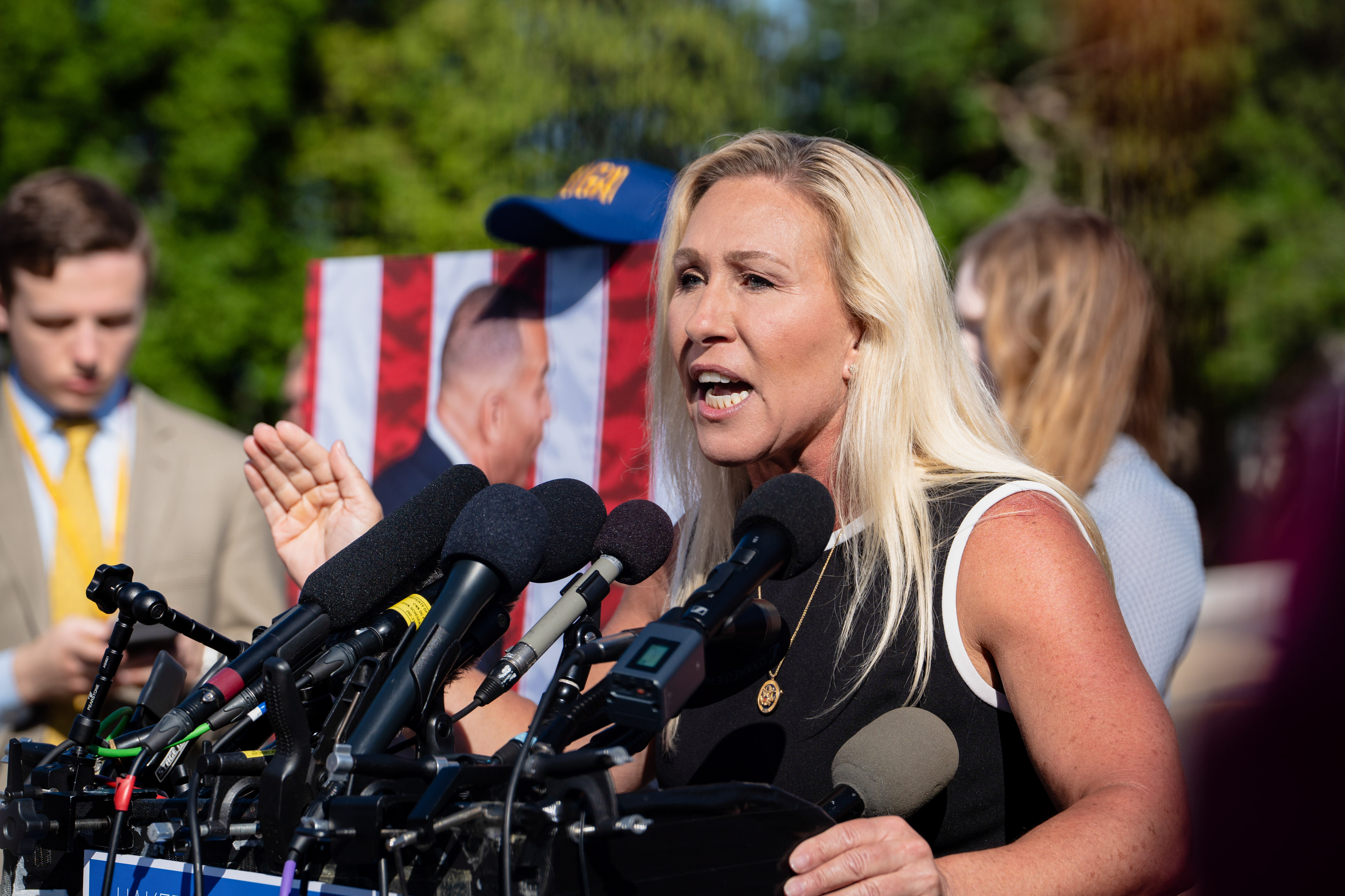 Rep. Greene Will Force Vote to Oust Johnson Next Week