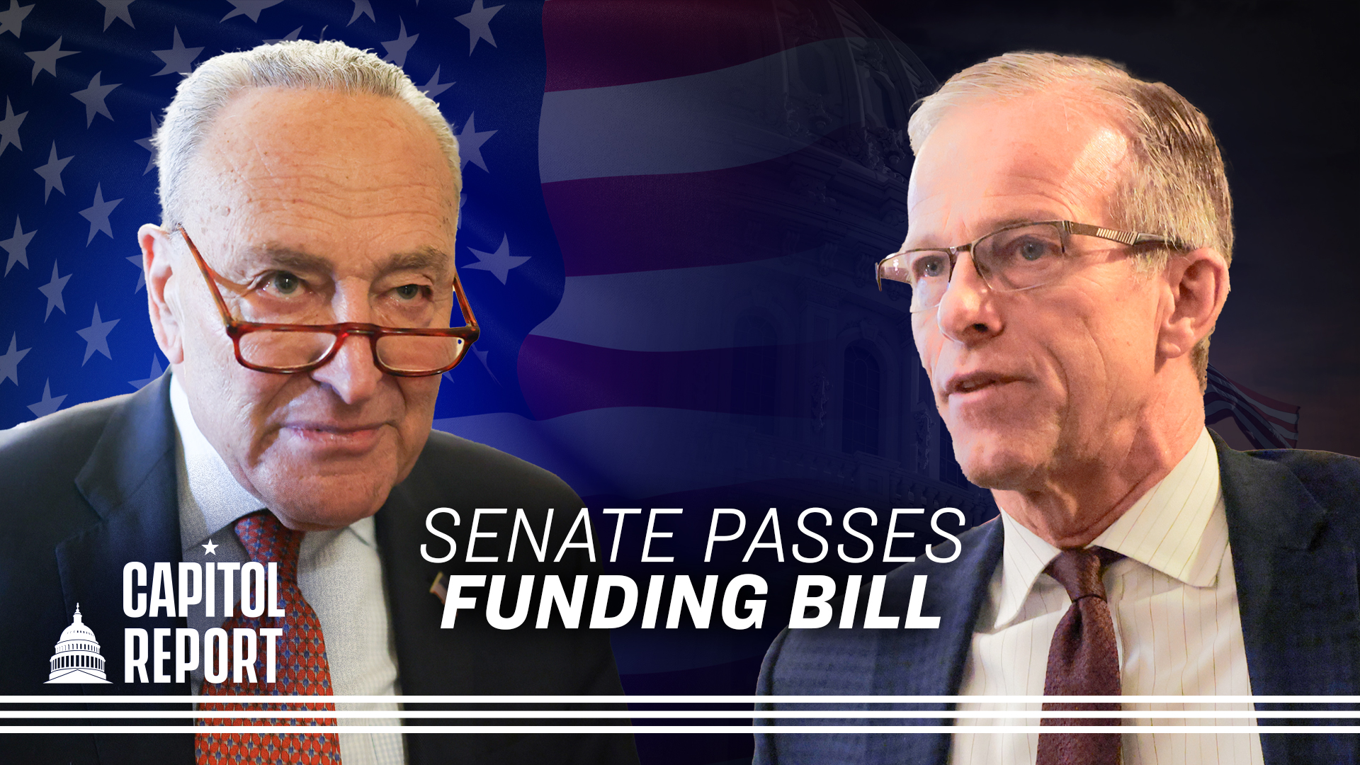 Senate Passes Funding Bill to Avert Government Shutdown; Trump Lays Out Plan for DOJ