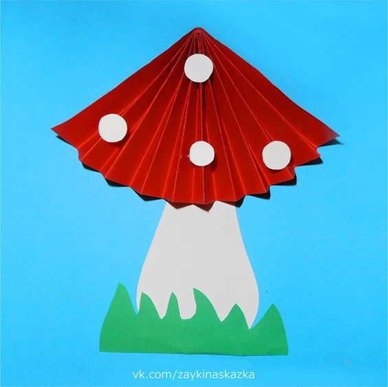 Грибочки-гармошки