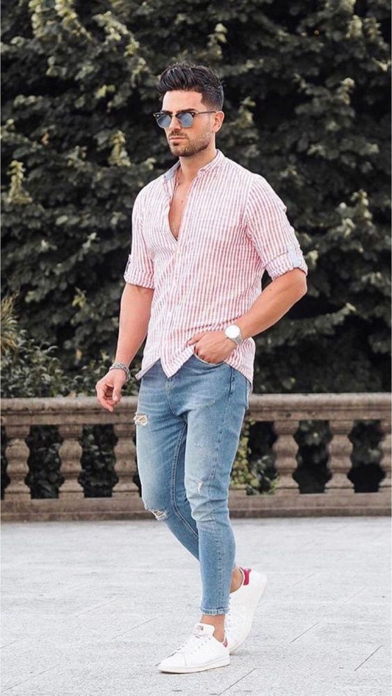 41 Trendy Summer Men Fashion Ideas For You To Try #summermenfashion #menfashionideas #fashionformen â‹† talkinggames.net