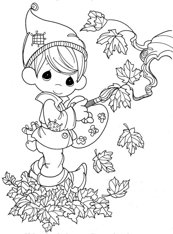 Fall Color Pages Printable | Activity Shelter