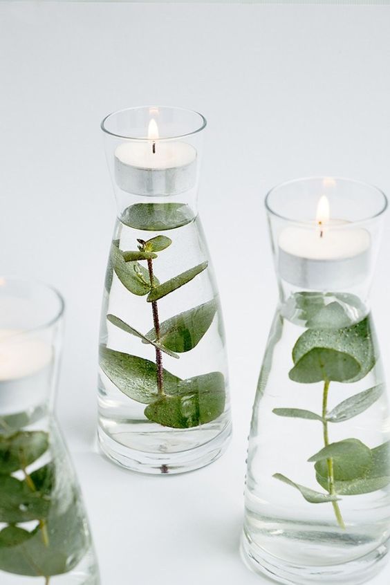 #Tutorial: How to make floating greenery votives | @craftgossip