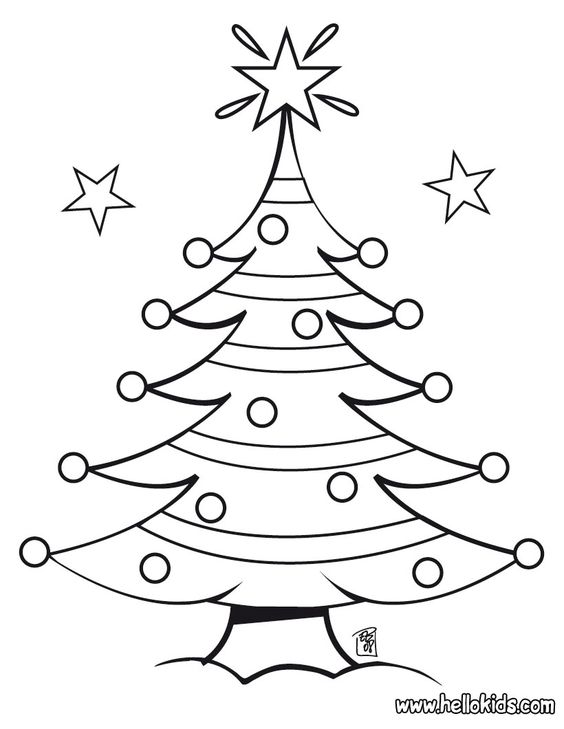 Christmas Coloring Pages | christmas tree coloring pages christmas tree coloring pages christmas ...