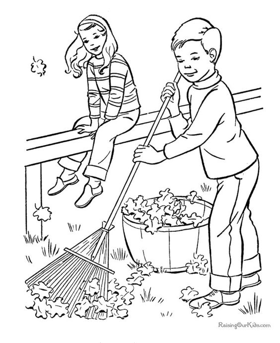 423 Free, Printable Autumn and Fall Coloring Pages: Raising Our Kids Fall Coloring Pages