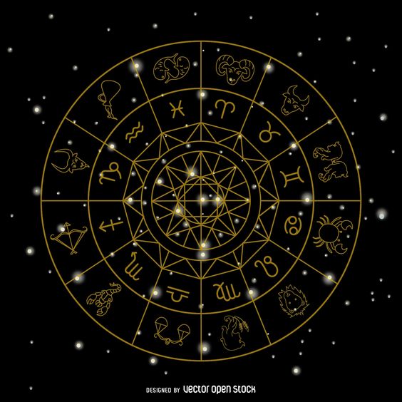 Zodiac signs symbols