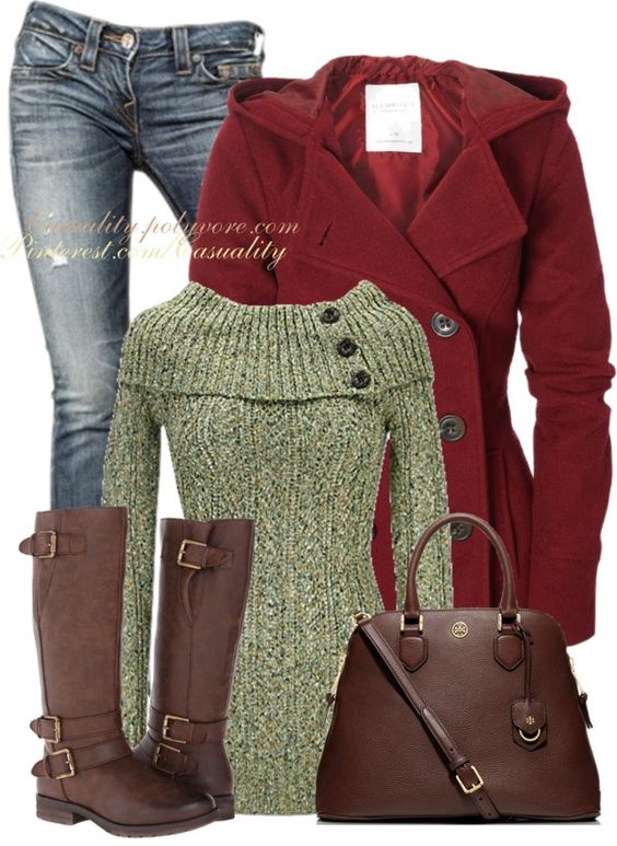 Marilyn Sweater Casual Fall Outfit. Cute sweater. :)