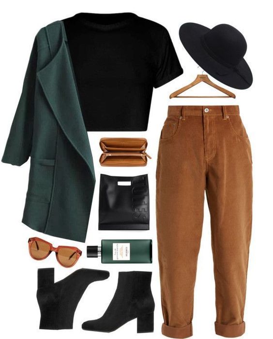 I love every part of this outfit, although I probably would not wear the hat
