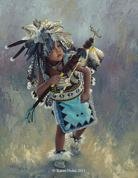 Native American paintings | Karen Noles, 1947 | Tutt'Art@ | Pittura * Scultura * Poesia * Musica |