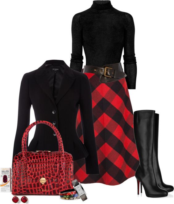"Plaid For Fall" by sherry7411 on Polyvore