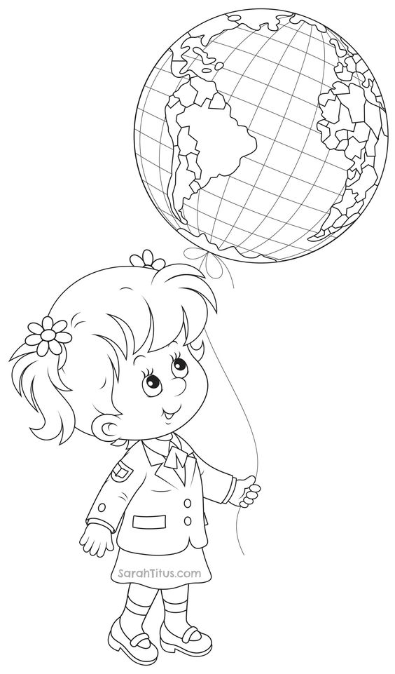 Back to School Coloring Pages | SarahTitus.com