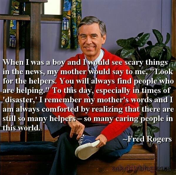 Image result for mr rogers was red green color blind