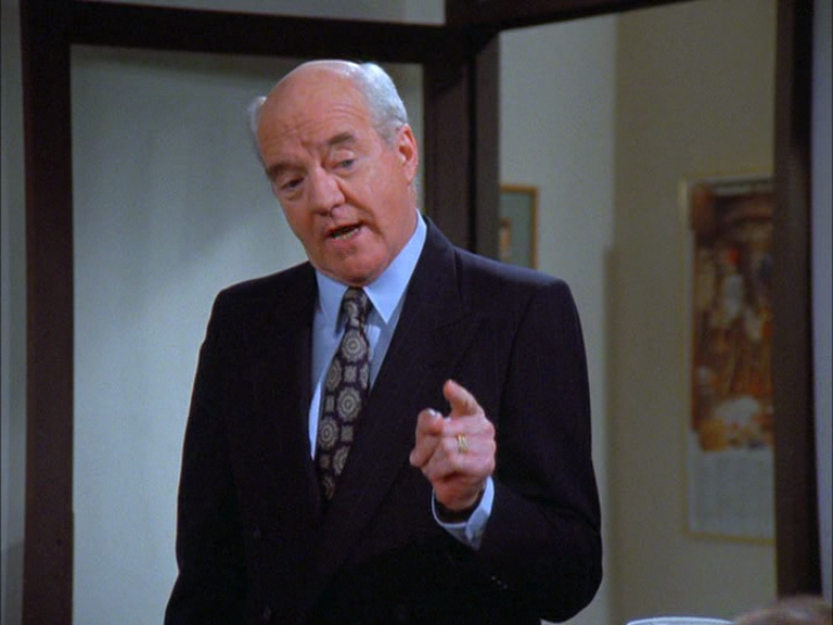 Seinfeld: Season 7, Episode 4 The Wink (12 Oct. 1995) Richard Herd ...