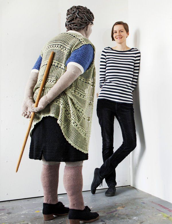 Image result for Yarn artist Liisa Hietanen