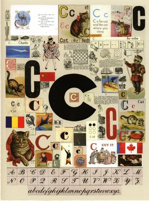 Peter Blake C | Calligraphie alphabet, Pop art, Art