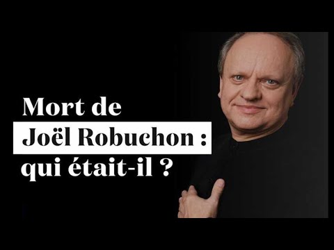 Le chef le plus étoilé au monde Joël Robuchon est mort