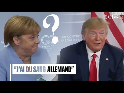 Cette phrase de Donald Trump a bien fait rire Angela Merkel