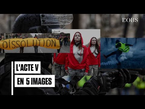 Lacrymos, papier toilette, Marianne contre policiers : l'acte 5 des "Gilets jaunes" en 5 vidéos