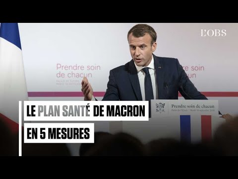 Fin du numerus clausus, assistants médicaux : le plan santé de Macron en 5 mesures