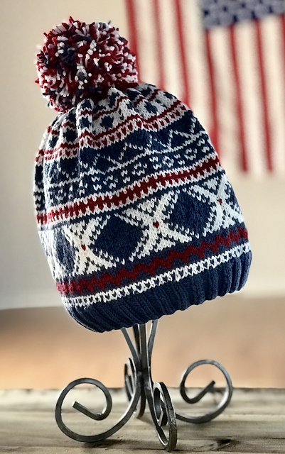 team usa hat knitting pattern