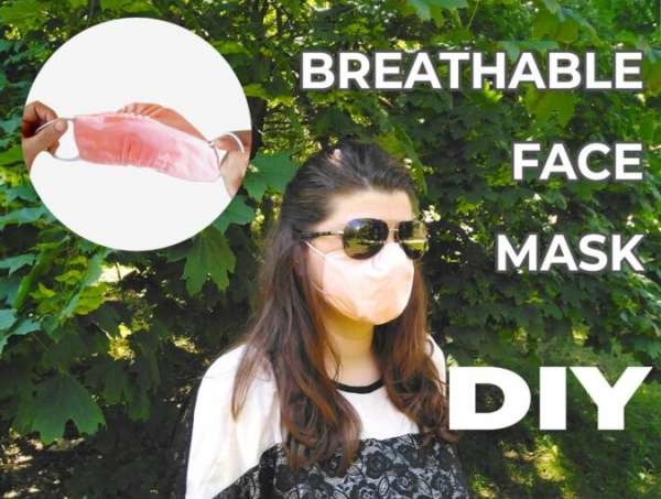 DIY Fabric Mask with Extra Breathing Room