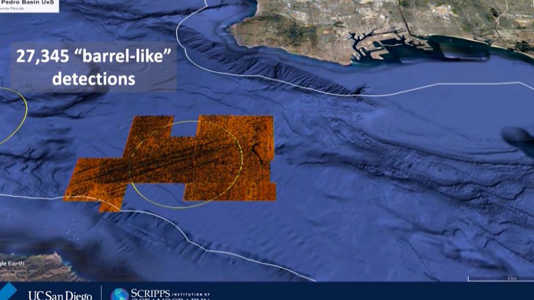 Staggering' 25,000 barrels found at toxic dump site off Los Angeles coast -  National | Globalnews.ca