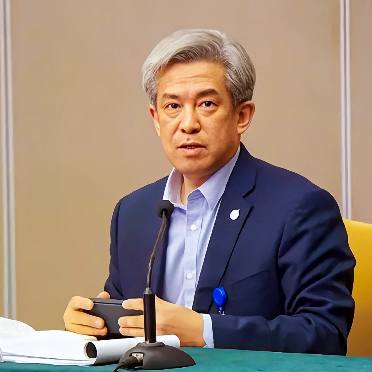 Tan Ruisong, o ex-líder da estatal Aviation Industry Corporation of China, foi acusado de “abusar extensivamente” de seu poder. Foto: Weibo