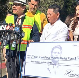 Cộng đồng San Jose gây qũy cứu trợ nạn nhân lũ lụt