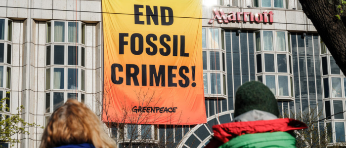 Mettons fin aux crimes de l'industrie des énergies fossiles ! 