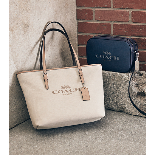 One day only! Coach Insiders get a head start on shopping our new canvas styles, available exclusively online.