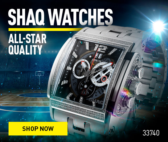 Shaq Watches, All-Star Quality