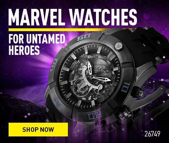 Marvel Watches, for Untamed Heroesa