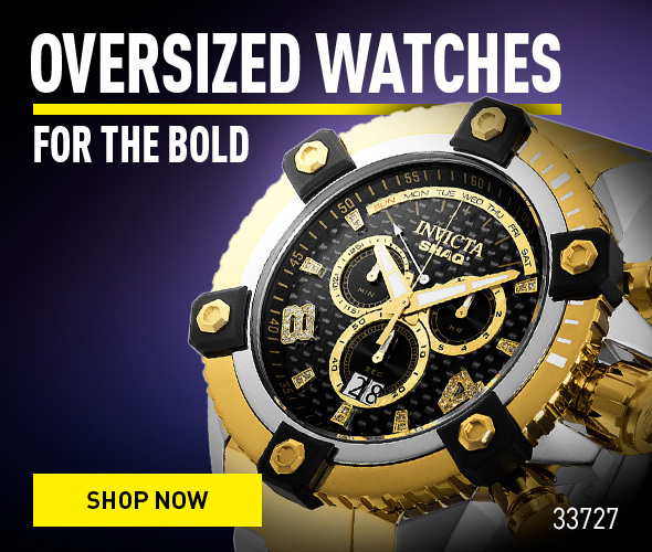 Oversize Watches, For The Bold