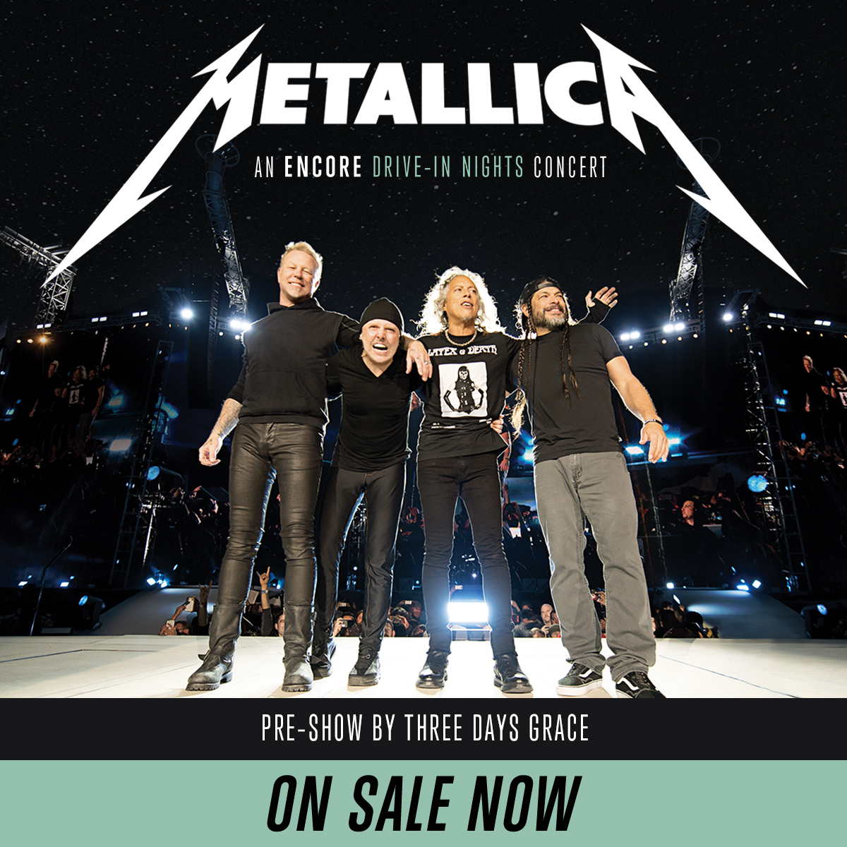See Metallica, one night only, at drive-ins across North America