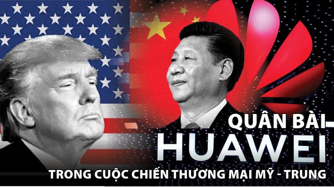 Ông Trump cho rằng, Huawei đặt ra “những rủi ro không thể chấp nhận” đối với an ninh quốc gia.