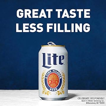 Image result for miller lite great taste less filling