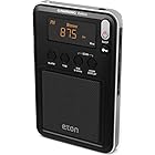 Eton Mini Compact AM/FM/Shortwave Radio, Black, NGWMINIB