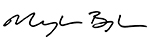 Myke Bybee's signature