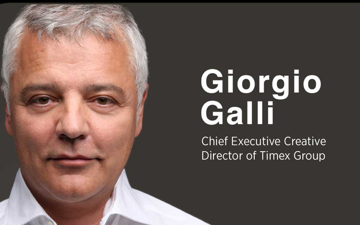 Giorgio Galli | Chief Executive Creative Director of the Timex Group