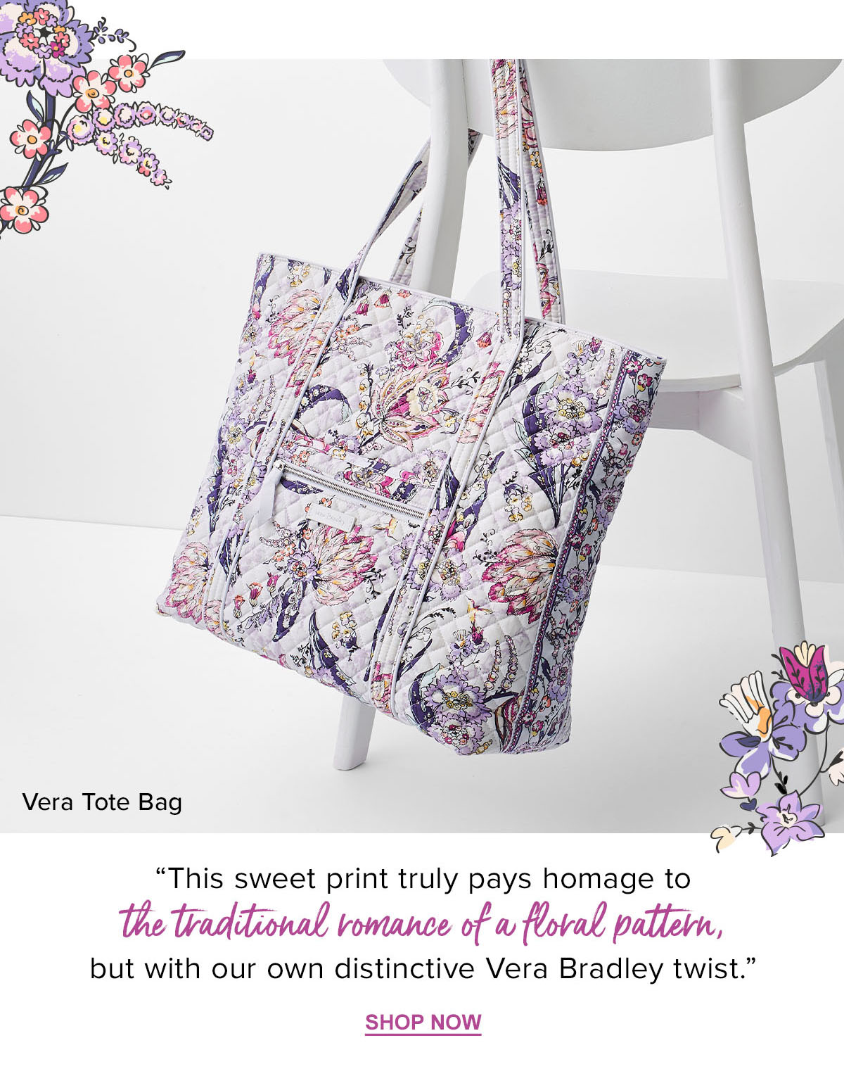 Vera Tote Bag: Shop now