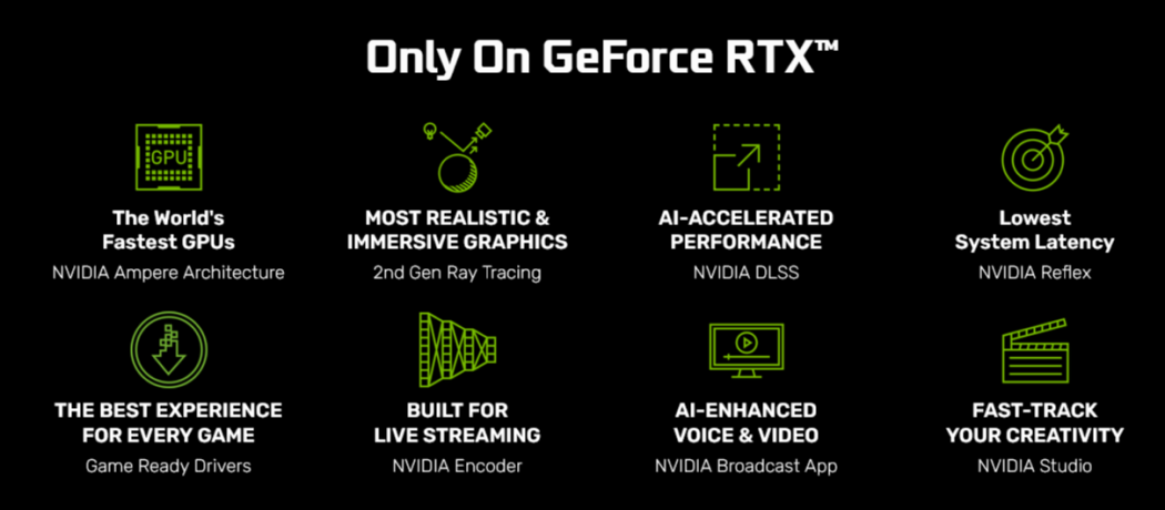 Only On GeForce RTX™ Features