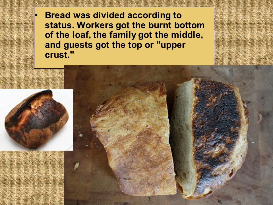 Image result for Bread was divided according to status