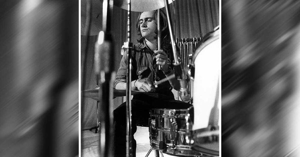 Phil Collins Rocks Out on the Drums